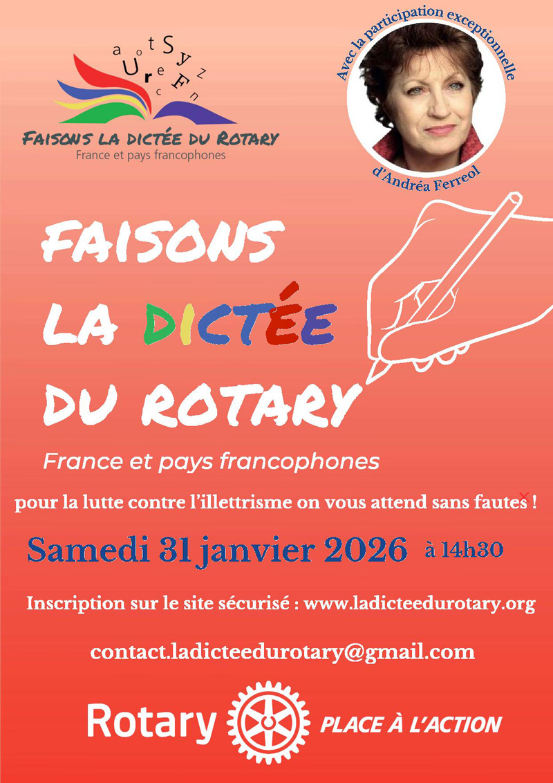 Affiche Dictée
